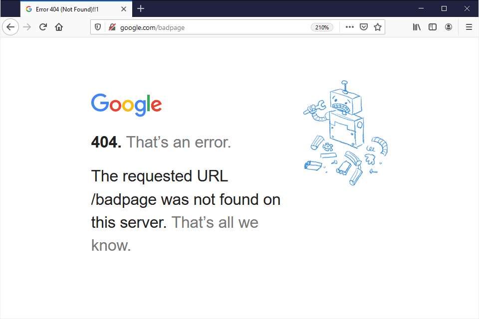 fix google-404-error with digital kjoo 